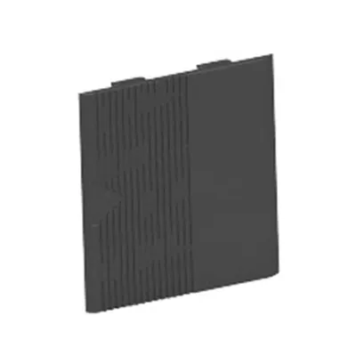 PanelSeT - plastic covers for plinth corners - H = 100 mm RAL 9005