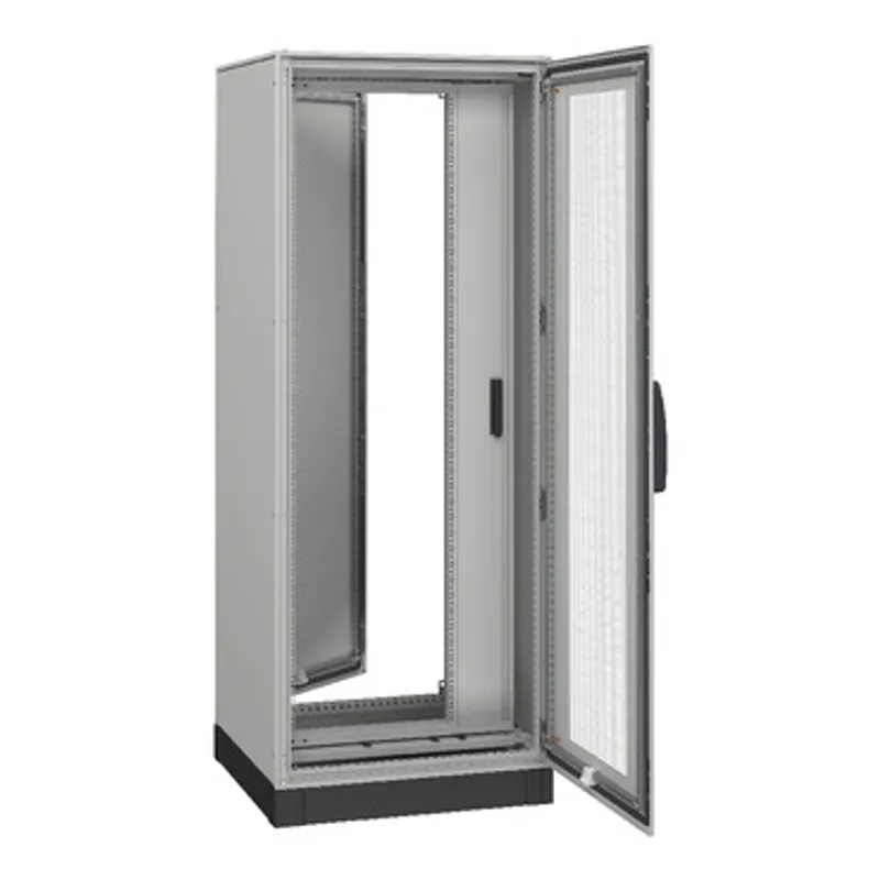 Ventilated single door;PanelSeT SFN;for 19" electronic enclosure H2000 W600mm — photo 4 of 6