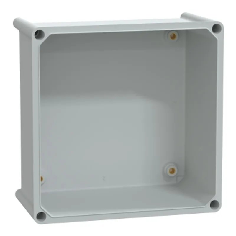 PLS box, polyester rear, transparent PC cover IP66 27x27x23cm — photo 3 of 4