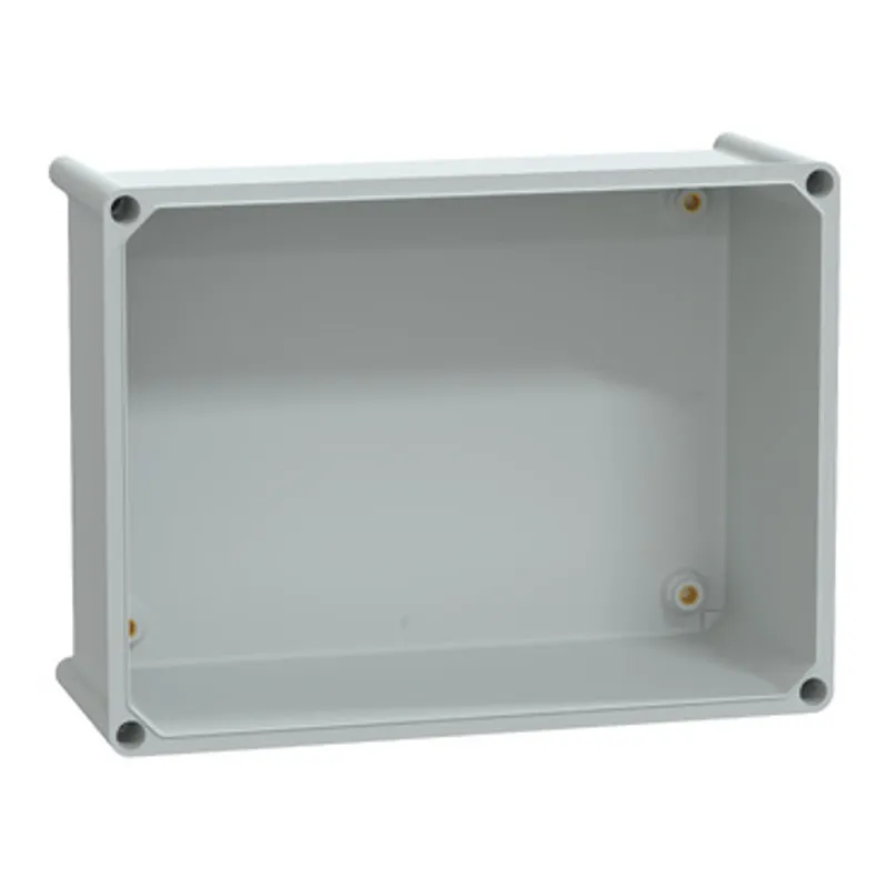 PLS box, polyester rear, transparent PC cover IP66 27x36x23cm — photo 3 of 4