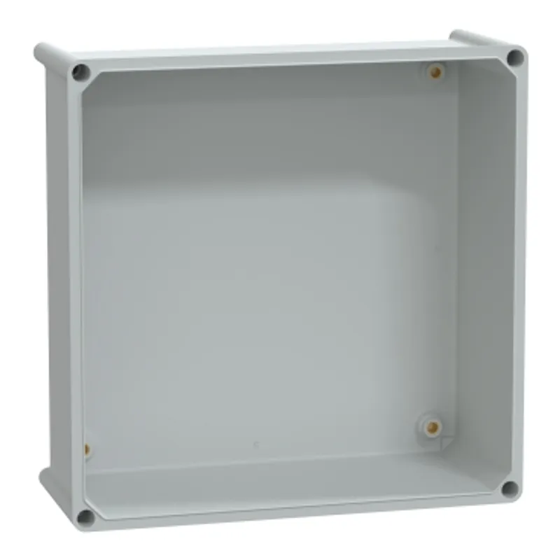 PLS box, polyester rear, transparent PC cover IP66 36x36x18cm — photo 3 of 4