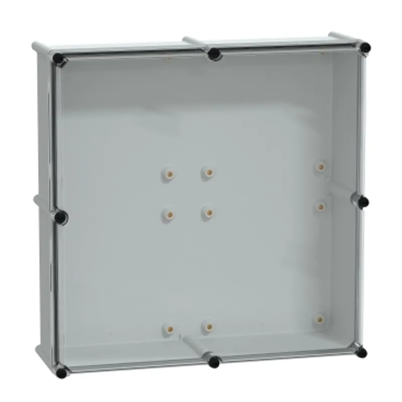 PLS box, polyester rear, transparent PC cover IP66 54x54x18cm — photo 1 of 4