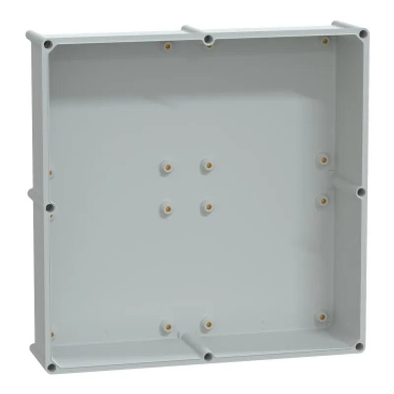 PLS box, polyester rear, transparent PC cover IP66 54x54x18cm — photo 3 of 4