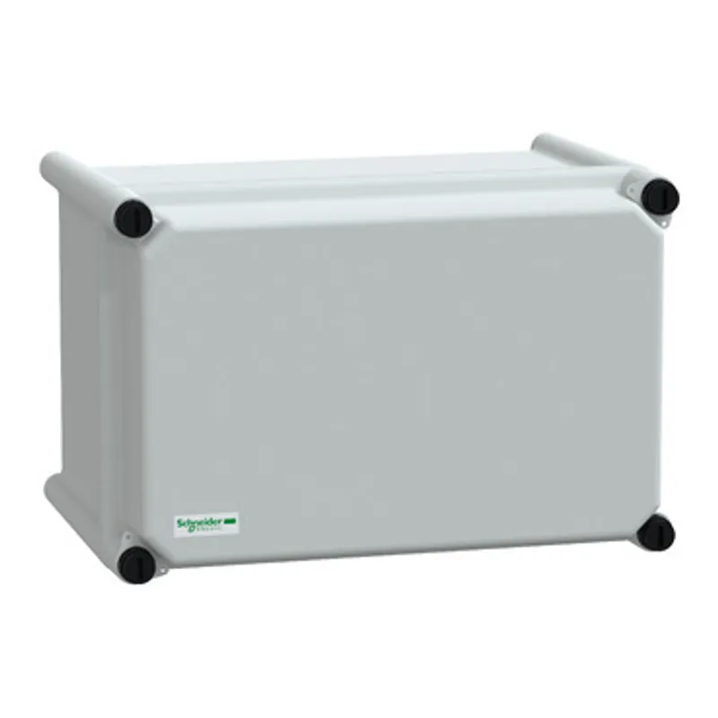 PLS box, polyester rear, opaque PC cover IP66 18x27x18cm — photo 1 of 4