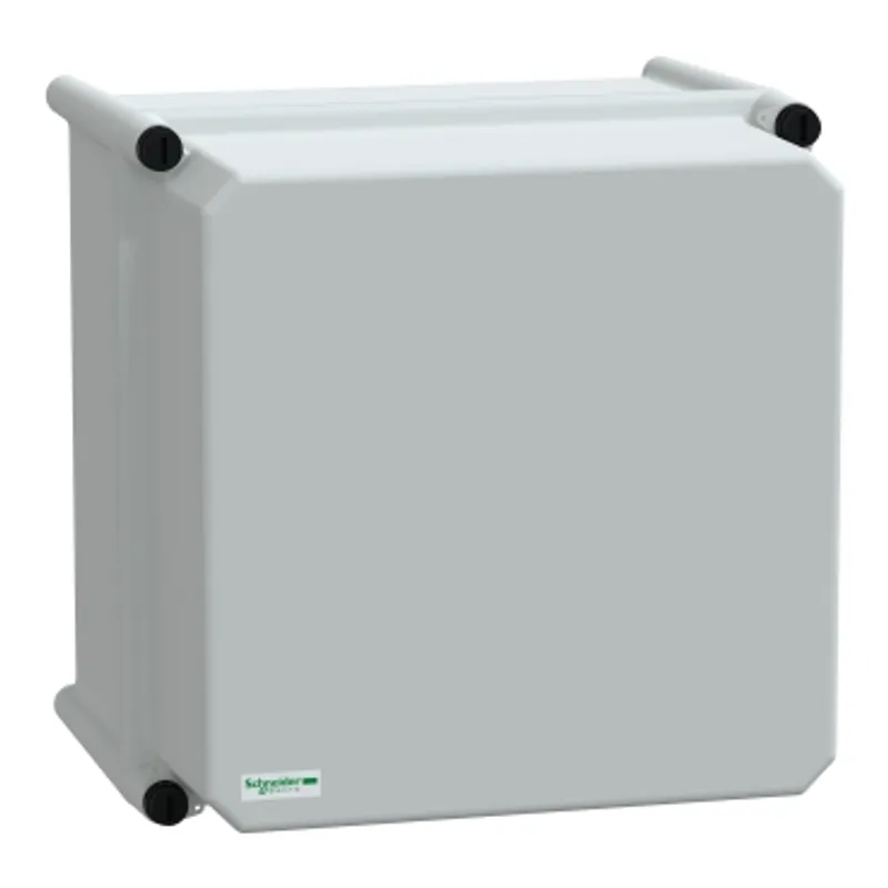 PLS box, polyester rear, opaque PC cover IP66 27x27x23cm — photo 1 of 4
