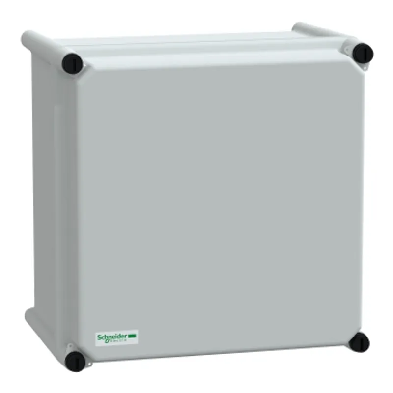 PLS box, polyester rear, opaque PC cover IP66 27x27x18cm — photo 1 of 4