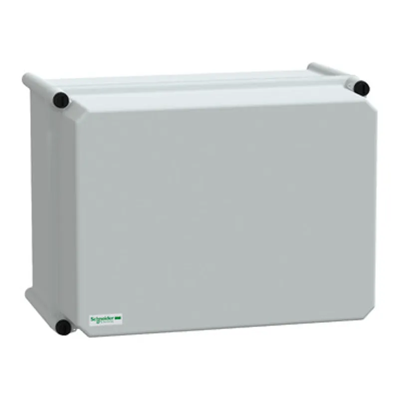 PLS box, polyester rear, opaque PC cover IP66 27x36x23cm — photo 1 of 4