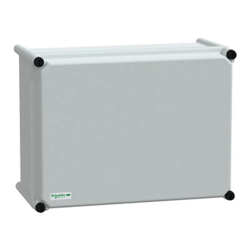 PLS box, polyester rear, opaque PC cover IP66 27x36x18cm — photo 1 of 4