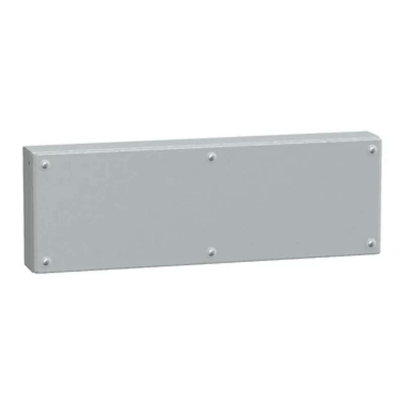 Metal industrial box plain door H200xW600xD80 IP66 IK10 RAL 7035 — photo 1 of 4