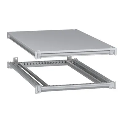 Schneider Electric NSYSFNC610 – Bottom and top frame, PanelSeT SFN, for electrical enclosure W600 D1000mm, roof included