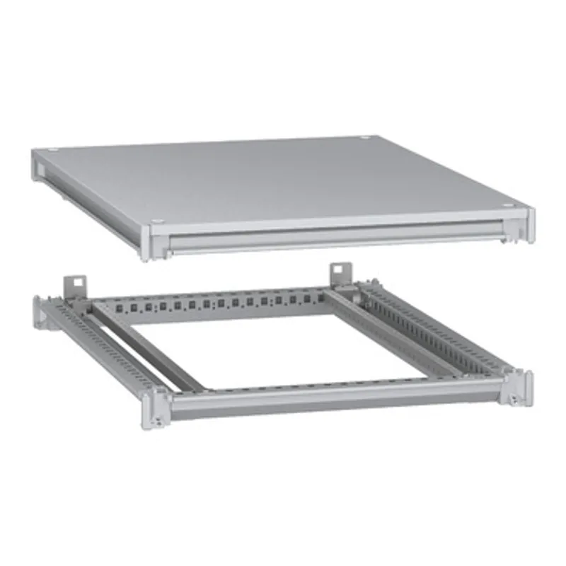 Bottom and top frame, PanelSeT SFN, for electrical enclosure W600 D800mm, roof included — photo 1 of 7