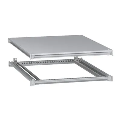 Bottom and top frame, PanelSeT SFN, for electrical enclosure W800 D1000mm, roof included