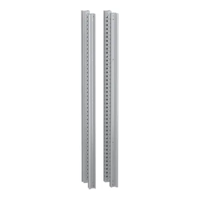 Vertical uprights, PanelSeT SFN, for electrical enclosure H1200mm, set of 4