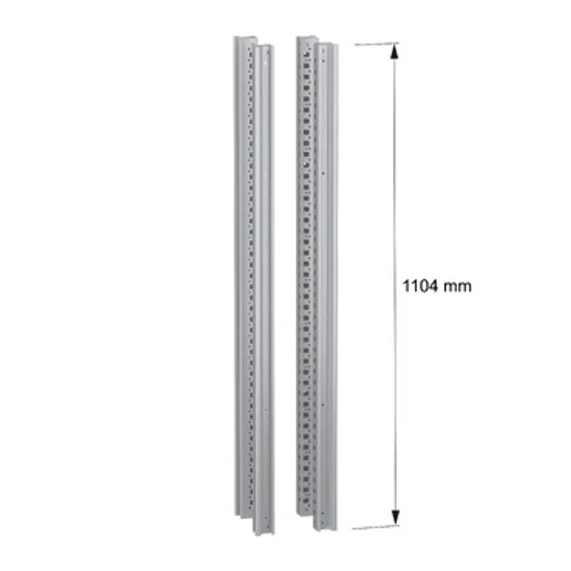 Vertical uprights, PanelSeT SFN, for electrical enclosure H1200mm, set of 4 — photo 2 of 6
