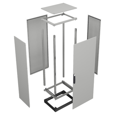 Vertical uprights, PanelSeT SFN, for electrical enclosure H1200mm, set of 4 — photo 3 of 6