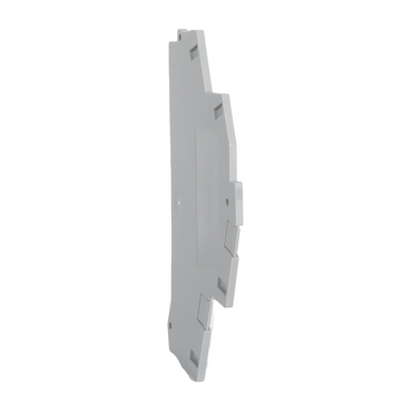 Cover plate, Linergy TR, 4mm², 3 level, 6pts, for push-in term NSYTRP44D, grey