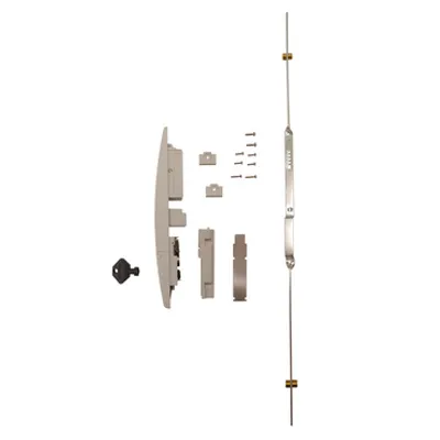 Handle locking and rods for PLA height 500 - Ral 7035