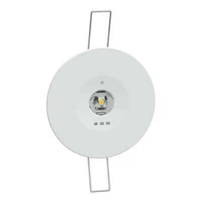 Emergency luminaire, Exiway Smartbeam Control, recessed, escape route, 200lm, IP42, white