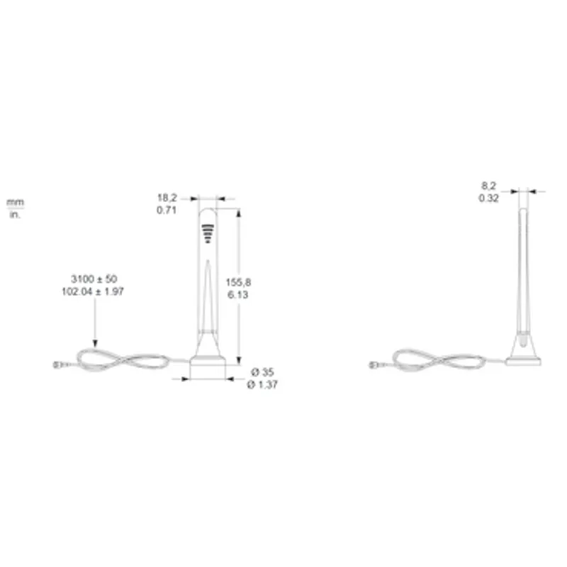 EcostruXure Panel Server antenna IEEE802.11 / IEEE802.15.4 — photo 2 of 4