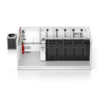 All In One Module 75kW 5 rack InRow DX 400V