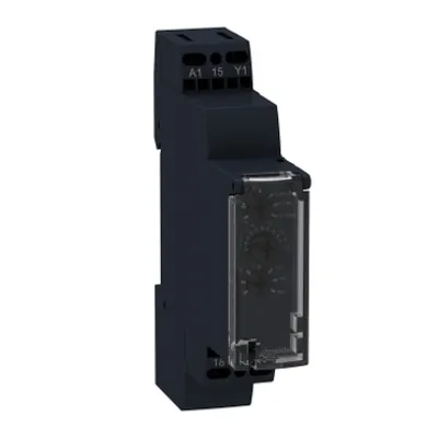 Modular timing relay, Harmony Relay, Harmony time, 17.5 mm timer function ABCH, 8A, 24V DC, 24…240V AC