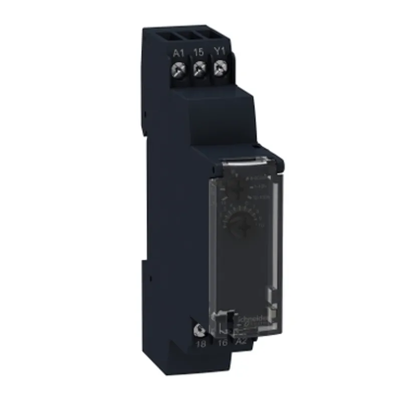 single function relay, Harmony Timer Relays, 0.7A, 1s..100h, off delay, solid state output, 24 to 240V AC — photo 1 of 12