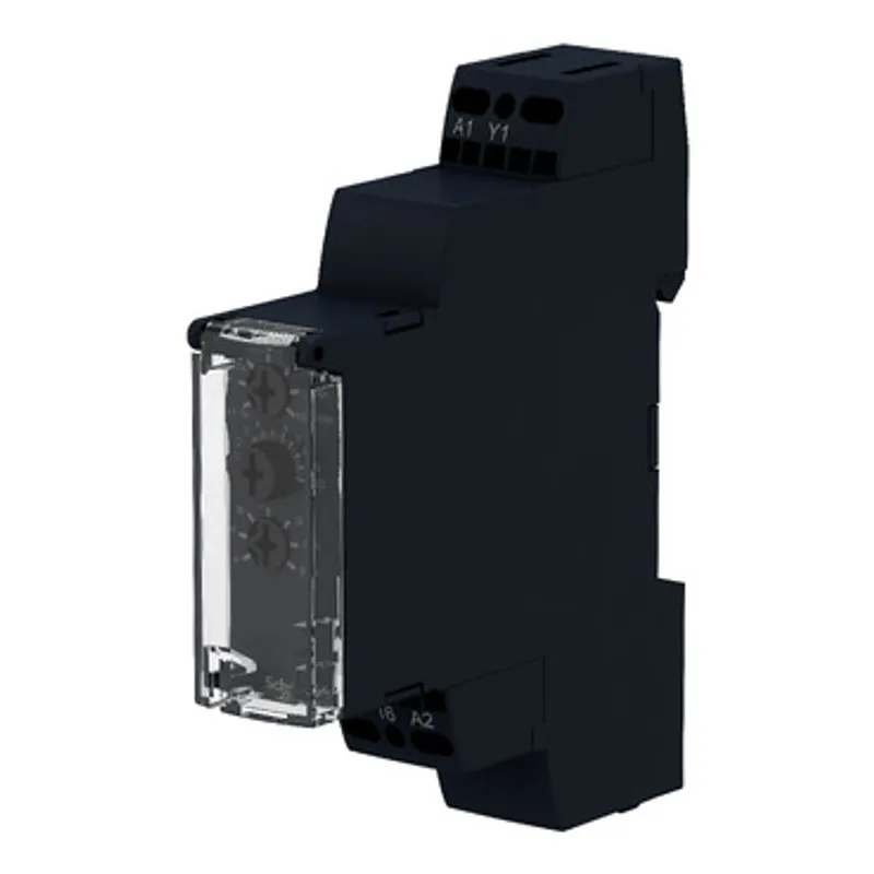 single function relay, Harmony Timer Relays, 0.7A, 1s..100h, multifunction, solid state output, 24 to 240V AC — photo 8 of 12