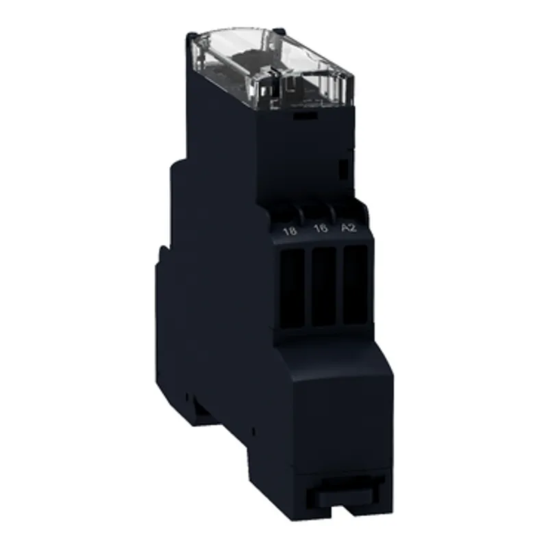 dual function relay, Harmony Timer Relays, 8A, 1CO, 1s..100h, asymmetrical flashing, 24V DC or 24...240V AC DC — photo 7 of 12
