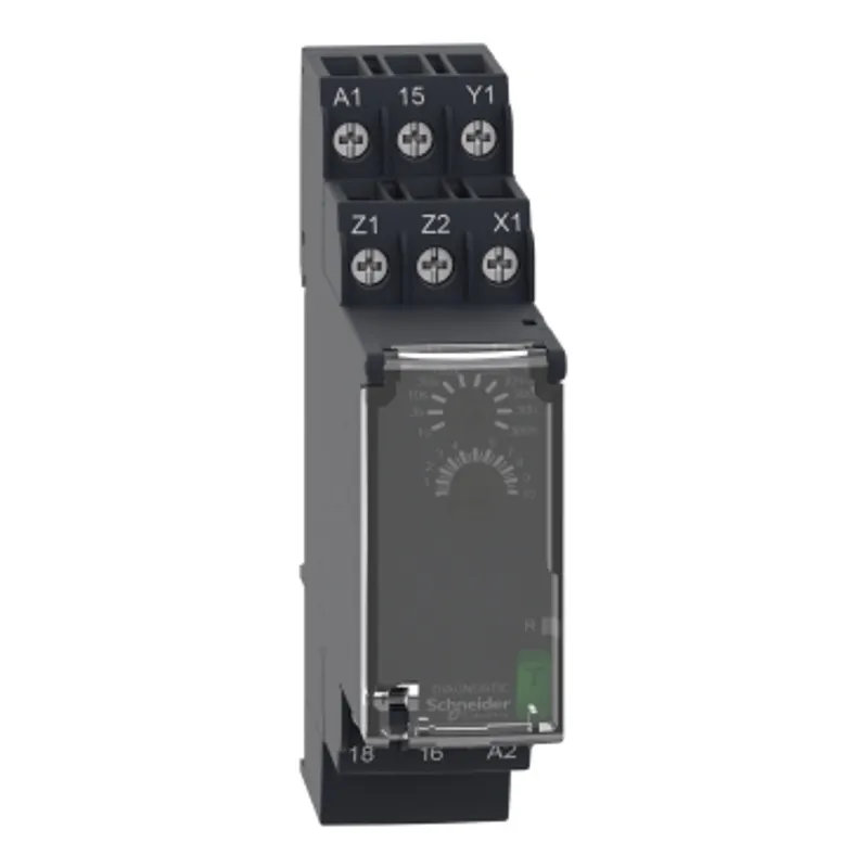 dual function relay, Harmony Timer Relays, 8A, 1CO, 0.05sâ€¦300h, screw connectors, 24...240V AC DC — photo 9 of 11