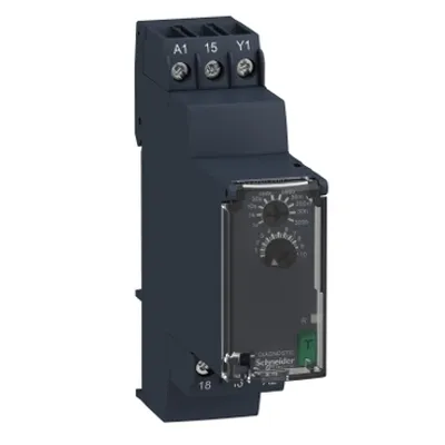 dual function relay, Harmony Timer Relays, 8A, 1CO, 0.05sâ€¦300h, interval relay, 24...240V AC DC