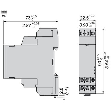 multifunction relay, Harmony Timer Relays, 8A, 1 CO, 0.05sâ€¦300h, on delay, 24...240V AC DC — photo 2 of 11