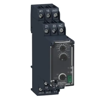 dual function relay, Harmony Timer Relays, 8A, 2CO, 0.05sâ€¦300h, power on delay, 24...240V AC DC