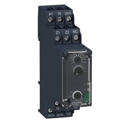 dual function relay, Harmony Timer Relays, 8A, 2CO, 0.05sâ€¦300h, interval relay, 24...240V AC DC