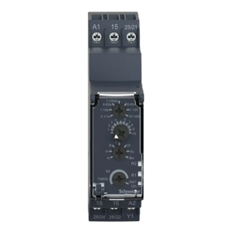 multifunction relay, Harmony Timer Relays, 8A, 2CO, 0.1sâ€¦100h, 24V DC or 24...240V AC DC — photo 9 of 11