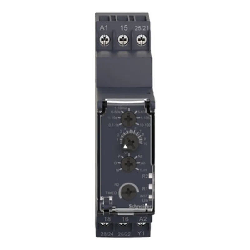 multifunction relay, Harmony Timer Relays, 8A, 2CO, 0.1s…100h, bistable, 24V DC or 24...240V AC DC — photo 9 of 11