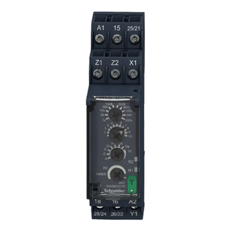 multifunction relay, Harmony Timer Relays, 8A, 2CO, 0.05sâ€¦300h, screw connectors, 24...240V AC DC — photo 6 of 11