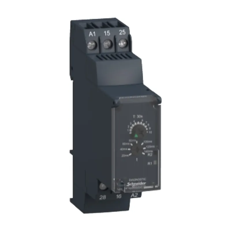 single function relay, Harmony Timer Relays, 8A, 2CO, 0.3...30s, star delta, 380...415V AC DC — photo 1 of 3