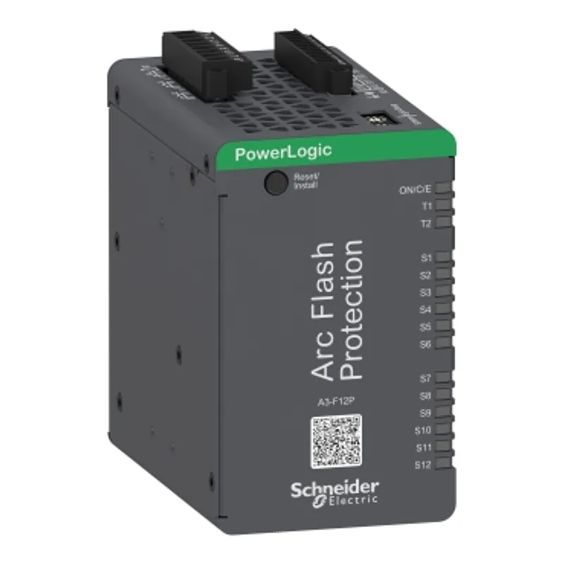 arc protection relay, PowerLogic A3 F12P 12 point 2 control sensors arc device
