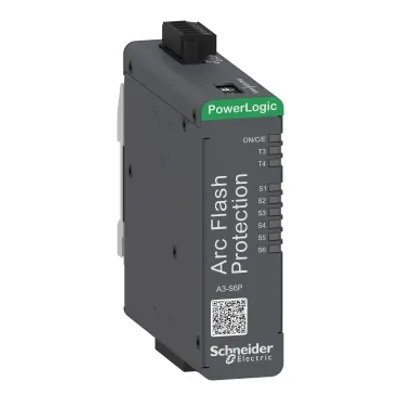 arc protection relay, PowerLogic A3 S6P 6 point sensors 2 control Arc extension device