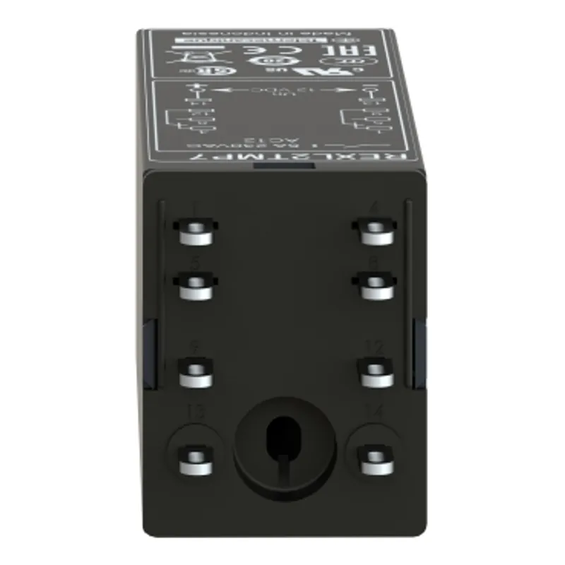 single function relay, Harmony Timer Relays, 5A, 2CO, 0.1s..100h, on delay, 120V AC — photo 6 of 12