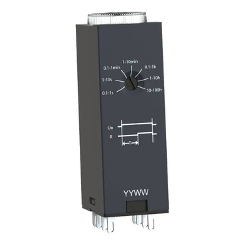 single function relay, Harmony Timer Relays, 5A, 4CO, 0.1s..100h, on delay, 120V AC — photo 6 of 12