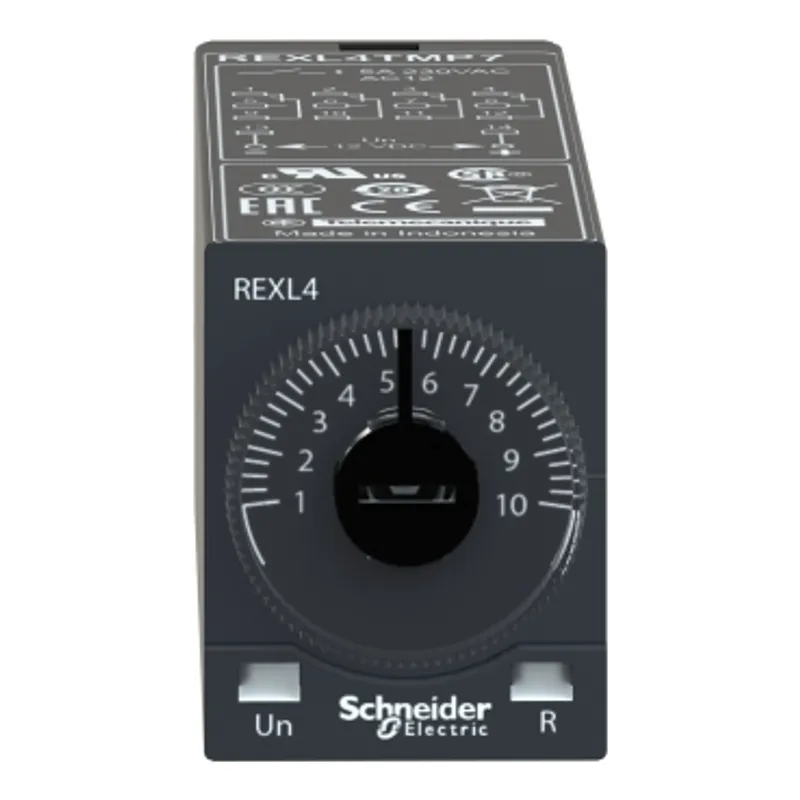 single function relay, Harmony Timer Relays, 5A, 4CO, 0.1s..100h, on delay, 230V AC — photo 6 of 12