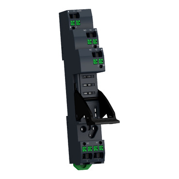 push in socket with clamp, Harmony Electromechanical Relays, for RXG1 relays, 10A, push in terminals, separate contact — photo 5 of 8