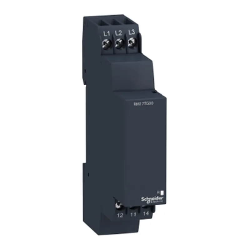 3-phase control relay, Harmony Control Relays, 5A, 1CO, screw connectors, 208...480V AC — photo 1 of 12