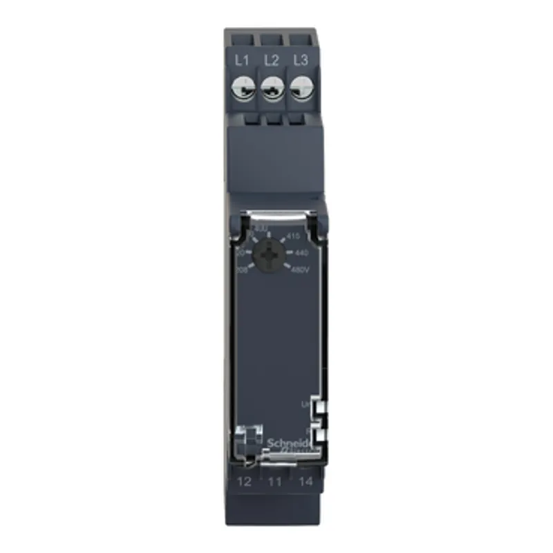 3-phase control relay, Harmony Control Relays, 5A, 1CO, phase failure detection, 208...480V AC — photo 10 of 12