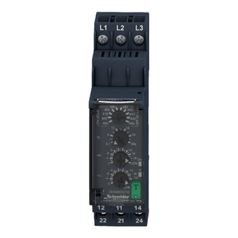 3-phase control relay, Harmony Control Relays, 8A, 2CO, 380...480V AC — photo 9 of 12