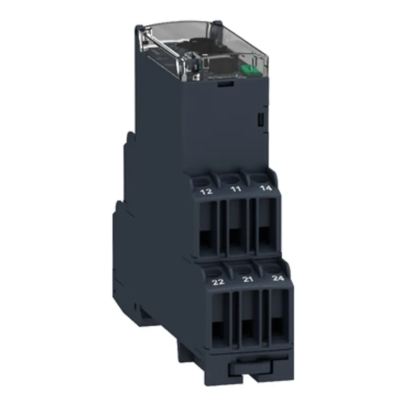 voltage control relay, Harmony Control Relays, 8A, 2CO, overvoltage or undervoltage detection, 15â€¦500V AC DC, 24â€¦240V AC DC — photo 9 of 12
