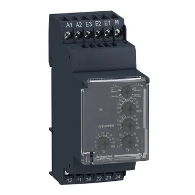 current control relay, Harmony Control Relays, 5A, 2CO, 2â€¦500mA, 24â€¦240V AC DC