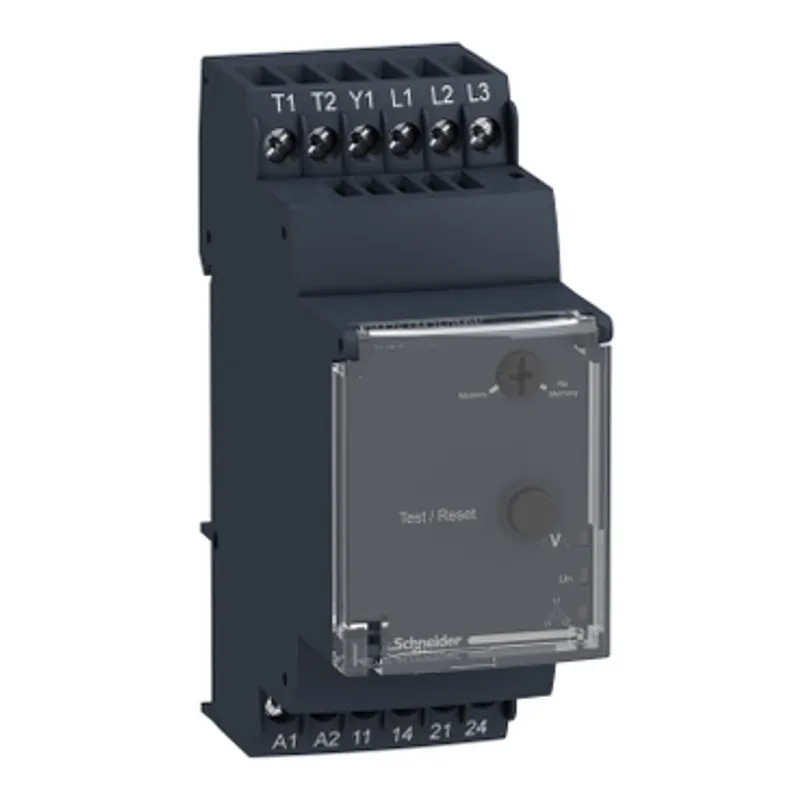 3-phase control relay, Harmony Control Relays, 5A , 2NO, 24..240V AC DC — photo 1 of 11