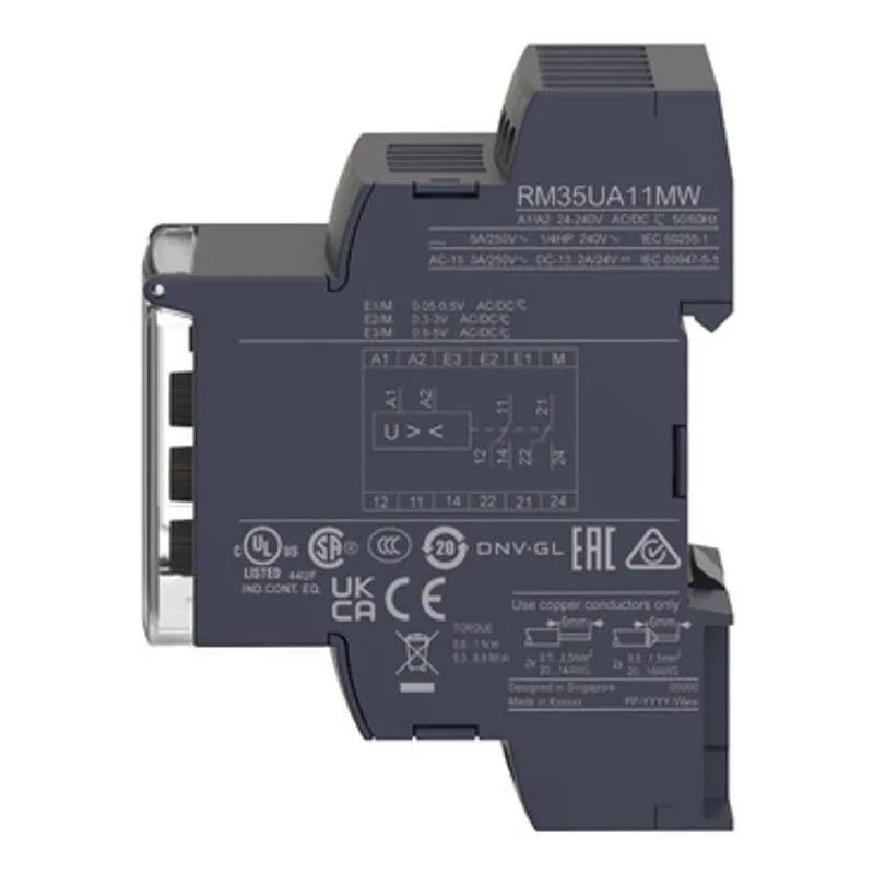 voltage control relay, Harmony Control Relays, 5A, 2CO, 0.05...5V AC DC , 24..240V AC DC — photo 9 of 12